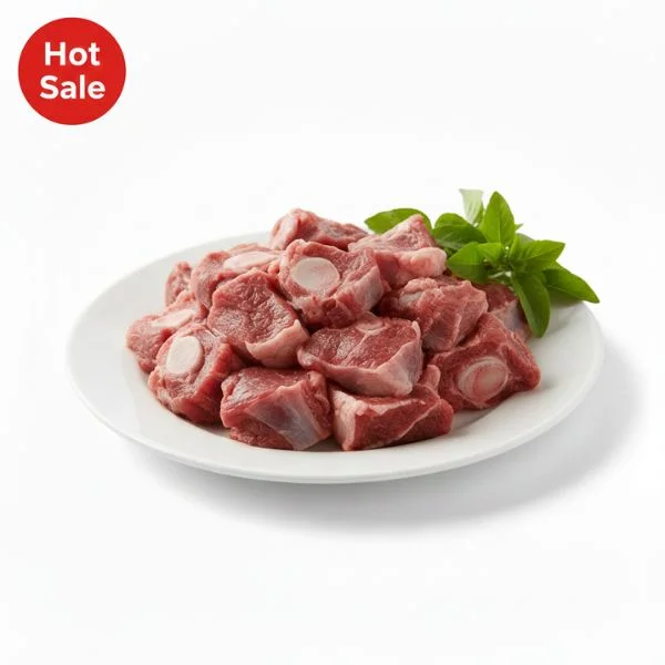 Fresh Mutton With Bone Curry Cut 1kg